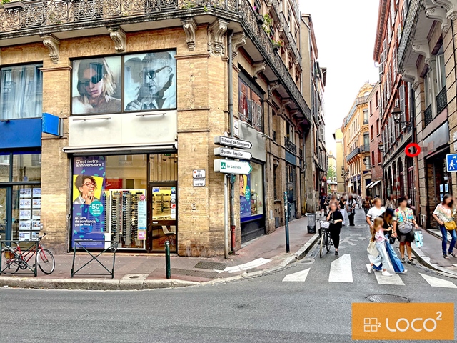 A VENDRE Local commercial Toulouse coeur de ville 124 m2