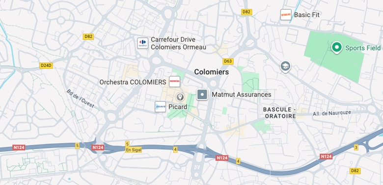 Bureaux à louer à Colomiers