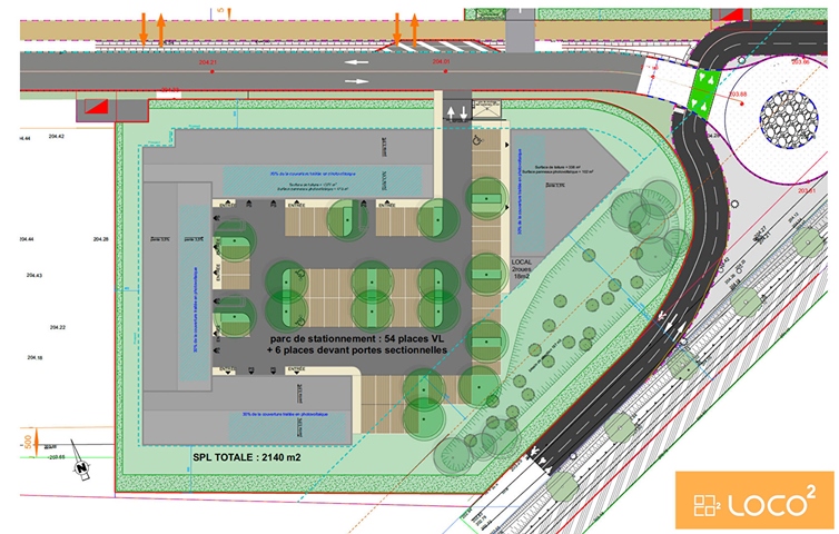 Locaux d'activités neufs