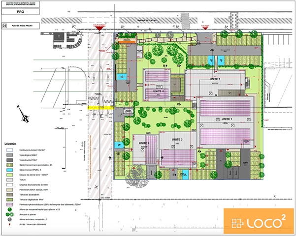 Local NEUF à louer THIBAUD