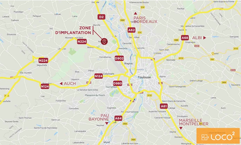 Entrepôt à louer à Aussonne