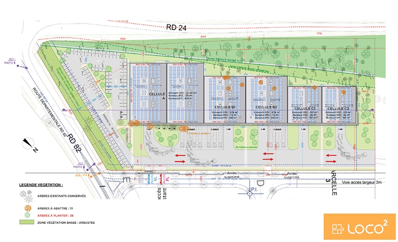 COLOMIERS - ENTREPÔTA LOUER