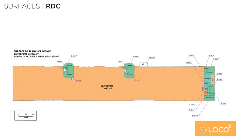 Entrepôt à louer Cugnaux FRANCAZAL 3 618 m2 - Sud Ouest de Toulouse