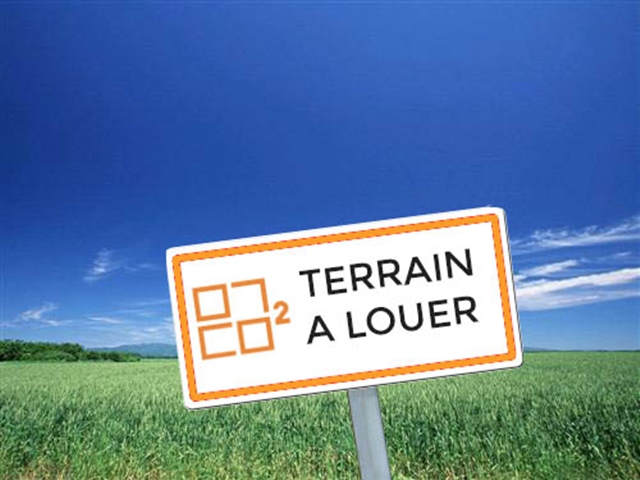 Terrain à louer