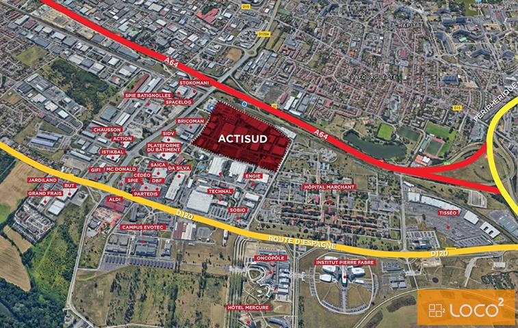 Entrepôt à louer - ACTISUD