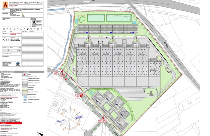 Plateforme logistique - ZAC Grand Sud Logistique de MONTBARTIER