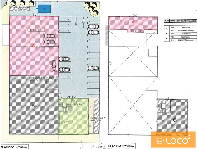 Local commercial Gratentour 146 m2