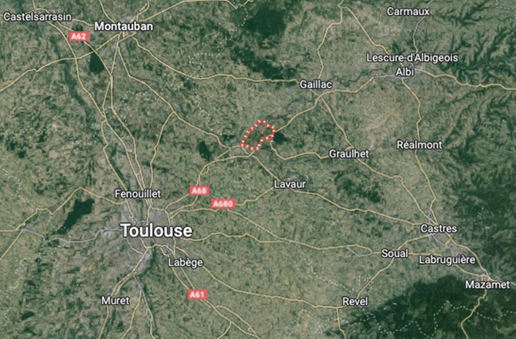 Terrain à vendre à Couffouleux