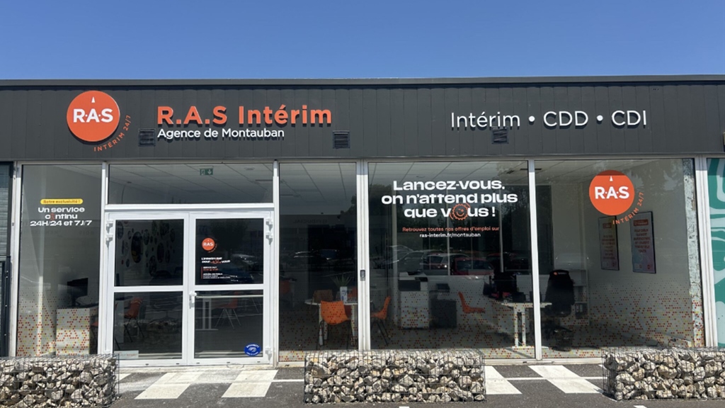 R.A.S Intérim déménage dans de nouveaux locaux à MONTAUBAN !